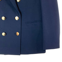 ROKU BEAUTY&YOUTH ロク ビューティーアンドユース ダブル テーラードジャケット ネイビー size38 瑞穂店