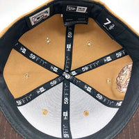 NEW ERA ニューエラ 59FIFTY ロサンゼルス・ドジャース 1958-2018 60th ベースボールキャップ ブラウン size7 3/8 瑞穂店