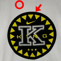 90's NIKE ナイキ KING K NOMO プリント Tシャツ 野茂英雄 ホワイト Size L 福生店