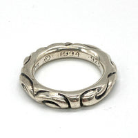 CHROME HEARTS クロムハーツ SCRL BAND スクロールバンドリング 約9.6g シルバー size15号 瑞穂店