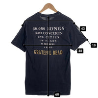 90-00's GRATEFUL DEAD グレイトフルデッド プリントTシャツ ブラック Hanes2枚タグ メキシコ製 Size M 福生店
