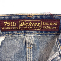 Dickies ディッキーズ 75th Anniversary デニム ペインターパンツ ライトインディゴ size34 瑞穂店