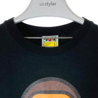 A BATHING APE アベイシングエイプ BABY MILO Tシャツ ブラック sizeL 瑞穂店