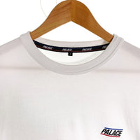 PALACE パレス BASICALLY A LONGSLEEVE ロゴプリント ロングスリーブTシャツ ホワイト Size L 福生店