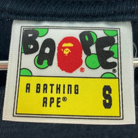 A BATHING APE アベイシングエイプ PIRATE プリント Tシャツ ブラック sizeS 瑞穂店