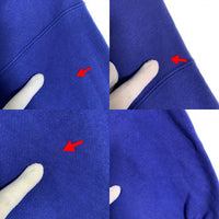 90's Champion チャンピオン リバースウィーブ プルオーバースウェットパーカー ロイヤルブルー USA製 トリコ刺繡 Size L 福生店