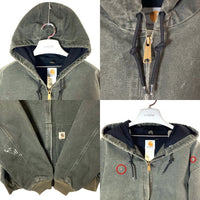 Carhartt カーハート J25MOS 02年 メキシコ製 裏サーマル アクティブジャケット モスグリーン sizeXL 瑞穂店