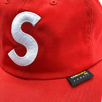 SUPREME シュプリーム 18AW CORDURA S Logo 6-Panel Cap コーデュラ S ロゴ 6パネルキャップ レッド 福生店