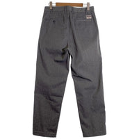Schott ショット TC DOUBLE PLEATED WIDE PANTS チノツイル 2タック ワイドパンツ グレー 782-3910010 Size L 福生店