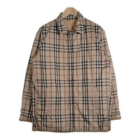 BURBERRY バーバリー リバーシブルジャケット キルティング 中綿 ベージュ ノバチェック BBP16-300-50 Size L 福生店