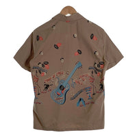 STAR OF HOLLYWOOD スターオブハリウッド コットン オープンカラーシャツ 半袖 カーキ SH38117 Size M 福生店