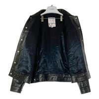 Lewis Leathers ルイスレザー 988 WESTERN JACKET シープスキン ウエスタン レザージャケット ブラック size44 瑞穂店