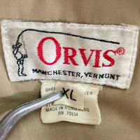 ORVIS オービス フィッシングベスト 香港製 ブラウン sizeXL 瑞穂店