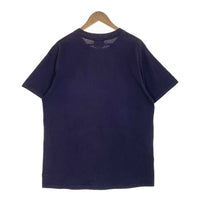 00's NYPD ニューヨーク市警察 刺繡ワッペン クルーネックTシャツ ネイビー DELTA Size L 福生店
