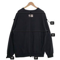 BAYFLOW ベイフロー NBA シカゴ・ブルズ クルーネックスウェットトレーナー プリント ブラック BM2401TO05 Size 4 福生店