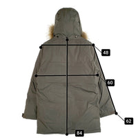 BURBERRY BLACK LABEL バーバリー ブラックレーベル ダウンジャケット ファー グレー BMP03-731-76 Size M 福生店