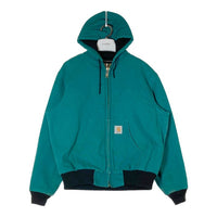 Carhartt カーハート J04 AQU USA製 CRAFTED WITH PRIDEタグ アクティブジャケット 裏キルティング ターコイズ sizeL 瑞穂店
