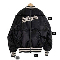 ALPHA アルファ New Era MLB LA Dodgers ニューエラ ロサンゼルスドジャース MA-1 フライトジャケット リバーシブル ブラック カモフラージュ Size 2XL 福生店