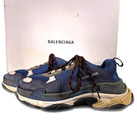 BALENCIAGA バレンシアガ Triple S トリプルエス ブルー ホワイト Size 41 福生店