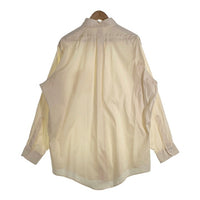 80-90's Brooks Brothers ブルックスブラザーズ Makers ボタンダウンシャツ プレーン イエロー USA製 Size 17 1/2-4 福生店