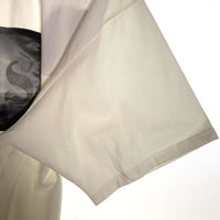 JANIS&Co. ジャニス Horizonte サテンパッチ Tシャツ ホワイト JNS22-SS-T10 Size L 福生店