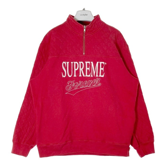 【人気デザイン】Supreme シュプリーム　ハーフジップ　スウェットトレーナー Supreme シュプリーム 19SS Forever Half Zip Sweatshirt ハーフ