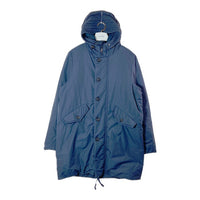 NOLLEY'S Light ノーリーズライト ナイロン 中綿 フーデットコート ジャケット ネイビー 9-0833-6-58-009 Size XL 瑞穂店