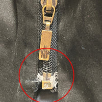 MONCLER モンクレール コットン ポリエステル ファー マウンテンパーカー ジャケット ブラック フランス製 青タグ ユナイテッドアローズ Size 2 瑞穂店