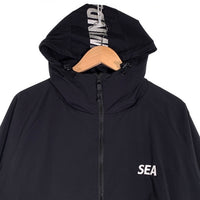 WIND AND SEA ウィンダンシー STRETCH NYLON JACKET ストレッチ ナイロン ジャケット ブラック Size XL 福生店
