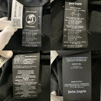 Palm Angels パームエンジェルス 23SS Zip Hoodie Track Jacket ジップフーディ トラックジャケット ブラック PMBD051S23FAB001 Size L 福生店