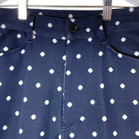 Needles ニードルス Dot Flair Pant フレアパンツ 水玉 ネイビー size2 瑞穂店
