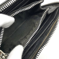 Chrome Hearts クロムハーツ REC F BSフレア ラウンドファスナー レザーウォレット 財布 ブラック SV925 福生店