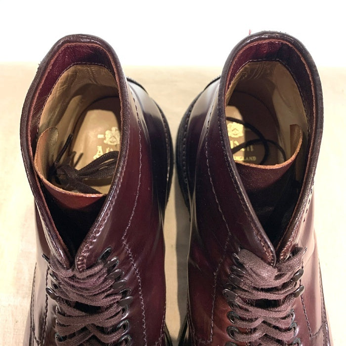 Alden オールデン 4540H TANKER BOOT タンカーブーツ コードバン バーガンディー ラバーソール Size 9D (27cm)  福生店