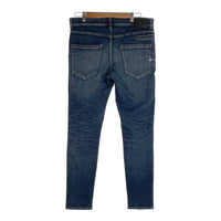 junhashimoto ジュンハシモト NEW CARROT FIT DENIM ニューキャロットフィット デニムパンツ ストレッチスキニー ウォッシュ/ペンキ加工 1082310001 Size 5 福生店