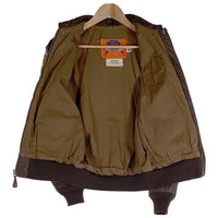 COOPER TYPE A-2 レザージャケット ブラウン GAC 201-01-8101M USA製 Size 36R 福生店