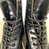 Dr.Martens ドクターマーチン 11822 8ホール レースアップブーツ エナメルレザー ブラック Size UK7 (26cm) 福生店