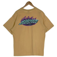 SANTA CRUZ サンタクルーズ フレイムパターン 半袖 Tシャツ マスタード Size L 福生店