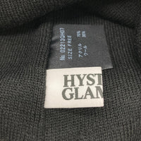 HYSTERIC GLAMOUR ヒステリックグラマー ニットキャップ ヒスガール 刺繍 ビーニー 02213QH07 ブラック 瑞穂店