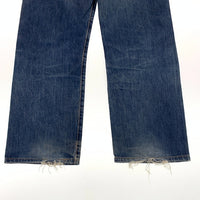 90's LEVI'S リーバイス 501XX 紙パッチ デニムパンツ ジーンズ インディゴ 555 復刻 97年米国製 Size 32×36 福生店