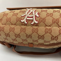 GUCCI グッチ ウエストポーチ LAエンジェルス コラボ 536842 ベージュ 2way GGキャンバス リュック ユニセックス 40412 ベージュ 瑞穂店