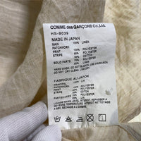 COMME des GARCONS HOMME コムデギャルソンオム リネン マルチパッチワークシャツ 長袖 オフホワイト HS-B039 AD2016 Size M 福生店