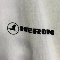 HERON PRESTON ヘロンプレストン バックプリント Tシャツ ホワイト HMAA026S22JER005 Size L 福生店