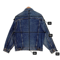 80's Levi's リーバイス ギャラクティックウォッシュ デニムトラッカージャケット インディゴ 4th 70505-0229 USA製 Size M 福生店