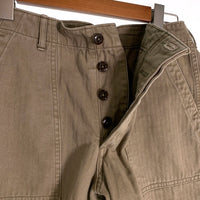 WAREHOUSE ウエアハウス ヘリンボーン ベイカーショーツ ショートパンツ オリーブ Size 32 福生店