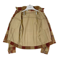 Levi’s リーバイス 80's PLAID CORD TRUCKER コーデュロイ チェック トラッカージャケット ブラウン size18 瑞穂店