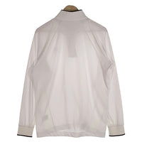 BURBERRY GOLF バーバリーゴルフ ハーフジップ プルオーバー カットソー 長袖 ホワイト BFV66-322-01 Size LL 福生店