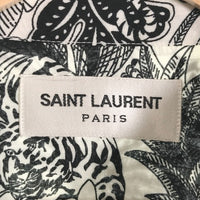SAINT LAURENT PARIS サンローランパリ Printed Viscose プリント レーヨンシャツ 601070 Y2C23 Size 39 福生店
