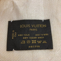 LOUIS VUITTON ルイヴィトン 大判 ストール ショール カシミア ウール 402336 クリーム 瑞穂店