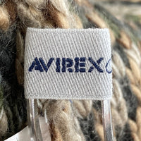 AVIREX アヴィレックス 2WAY パターンニットトップス カーディガン カモフラ sizeF 瑞穂店
