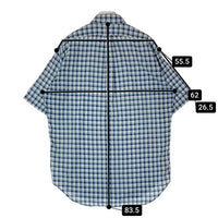 Ralph Lauren ラルフローレン BLAKE インド綿 半袖チェックシャツ ブルー sizeL 瑞穂店